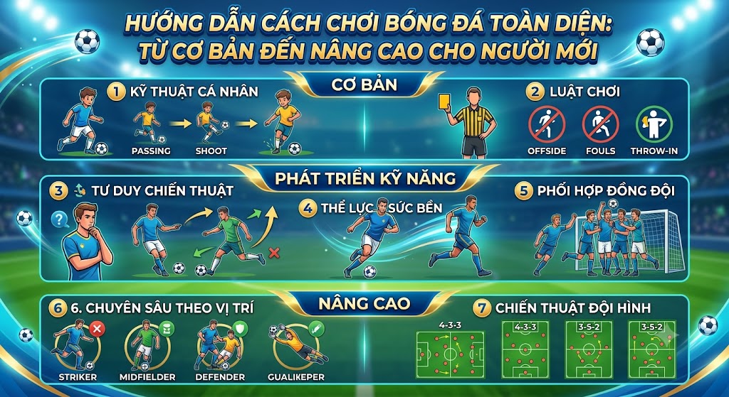 hướng dẫn cách chơi bóng đá